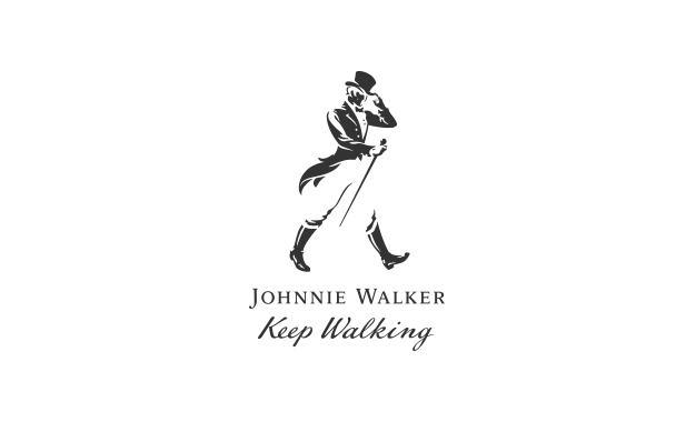 Logotipo de Johnnie Walker, marca con la que hemos colaborado