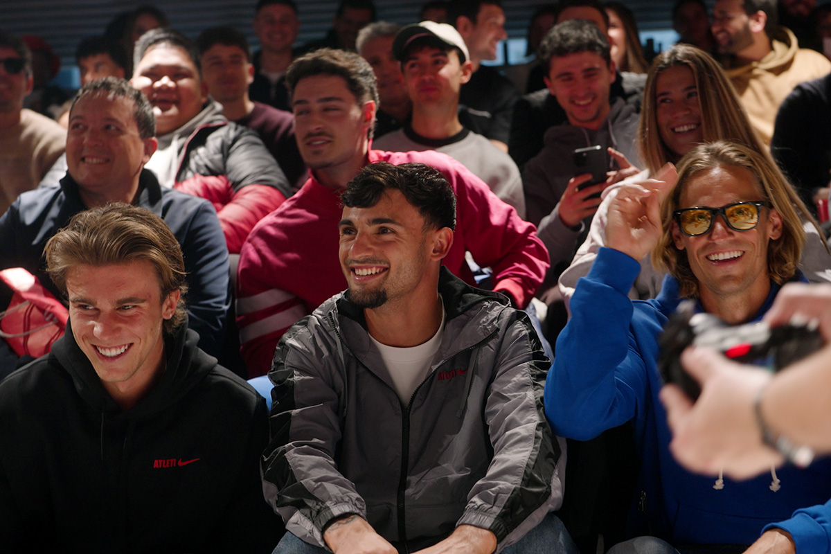 Vídeo evento Nike Castellana con el Atlético de Madrid por Yunyas Media