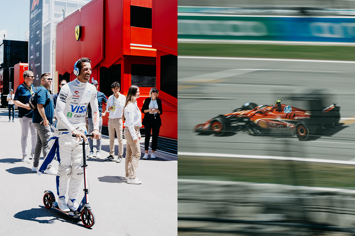 Fotografía Gran Premio Montmeló para DHL por Yunyas Media